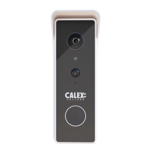 Calex smart batterij video deurbel | draadloos | 2K resolutie | IP54 | nachtzicht | app-bediening