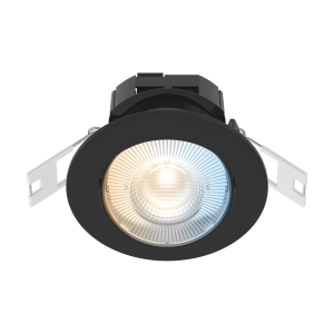 Calex Smart downlight | zwart nylon | dimbaar | instelbaar wit licht | LED inbouwspot