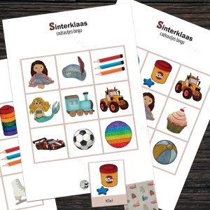 Sinterklaas cadeautjes bingo – Printable
