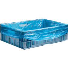 Blauwe HDPE Kratzakken