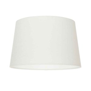 Hanglampenkap linnen | Ø 18 cm | wit modern