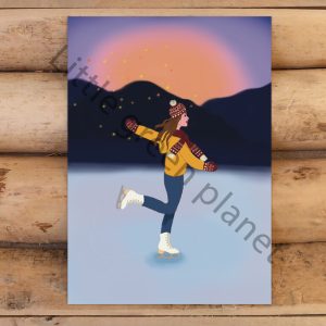 Kaart – Printable – Winterpret