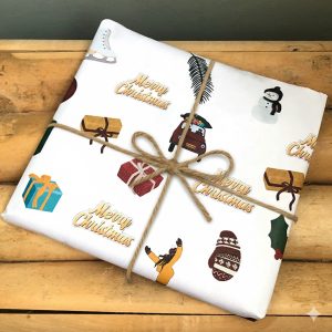 Inpakpapier Kerst – Printable