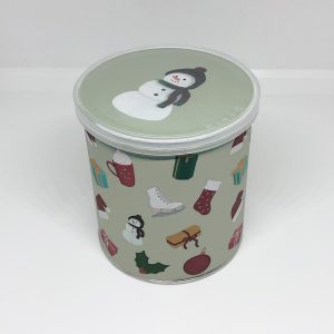 Pringles traktatie wikkel – Kerst – Printable