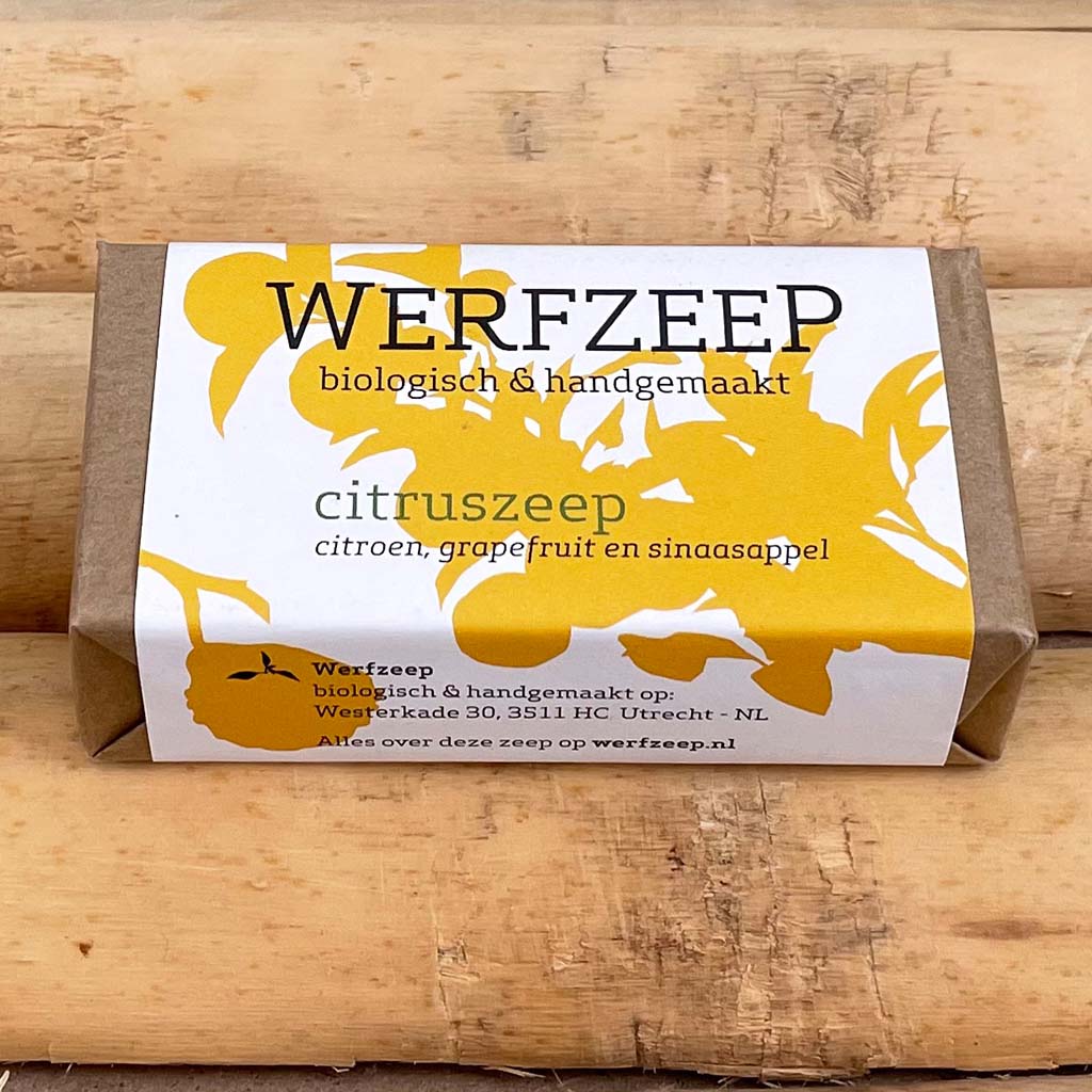 Citruszeep, Werfzeep, ca. 100 gram