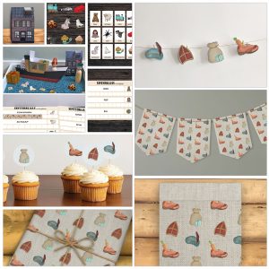 Sinterklaas printables – Feestpakket – Sinterklaas spel, Sinterklaas versiering, Sinterklaas inpakpapier, cadeauzakje en Sinterklaas toppers