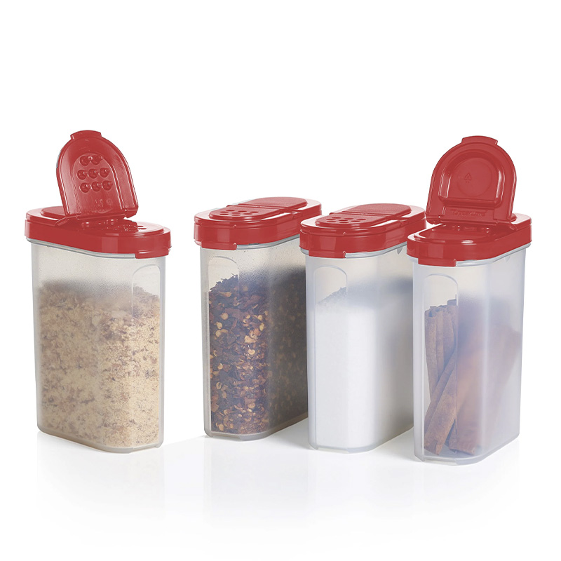 Tupperware Kruidenovaaltjes 250 ml Rood - Afbeelding 3