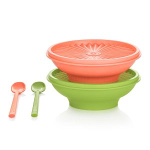 Tupperware Vintage Schaaltjes met Lepels