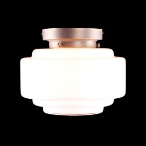 Art Deco plafondlamp ‘Cambridge’ brons 25cm