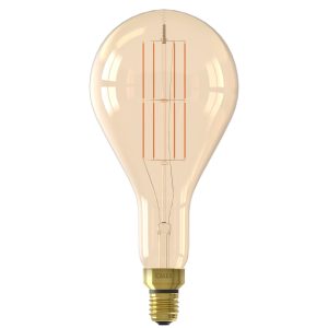 LED lamp goud | dimbaar | E27 | 10.5 watt | 16 cm | 2100 Kelvin