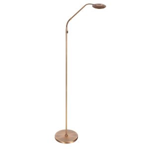 Draadloze brons kleurige leeslamp met dimfunctie | 5 jaar garantie