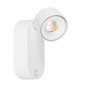 Draadloze wandlamp | spot bloc – Accu lithium Ion – wit