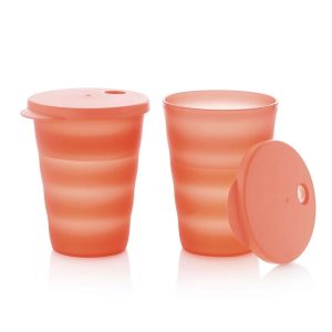 Tupperware 2 Rietjesbekers