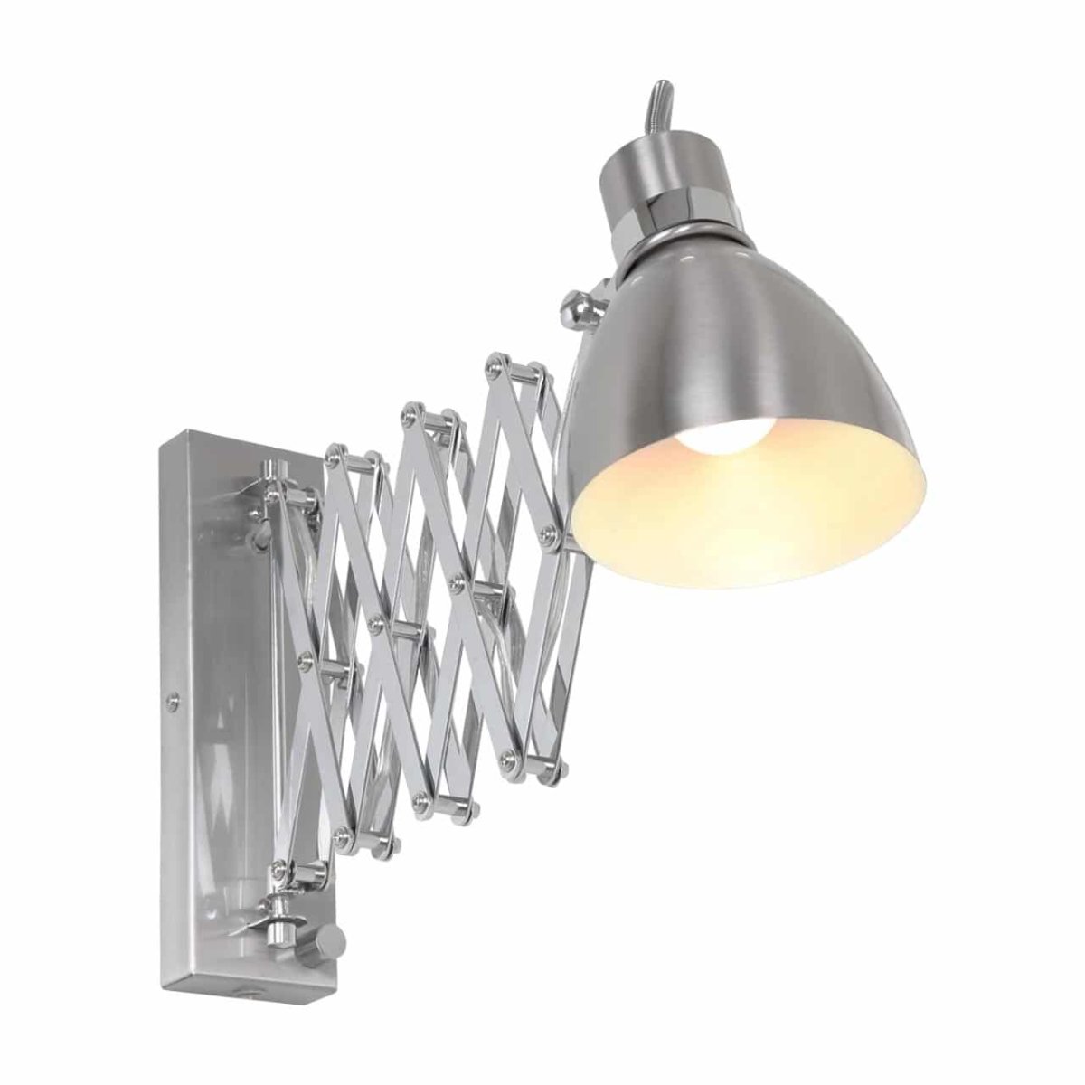 Industriële schaar wandlamp Spring staal - Afbeelding 6