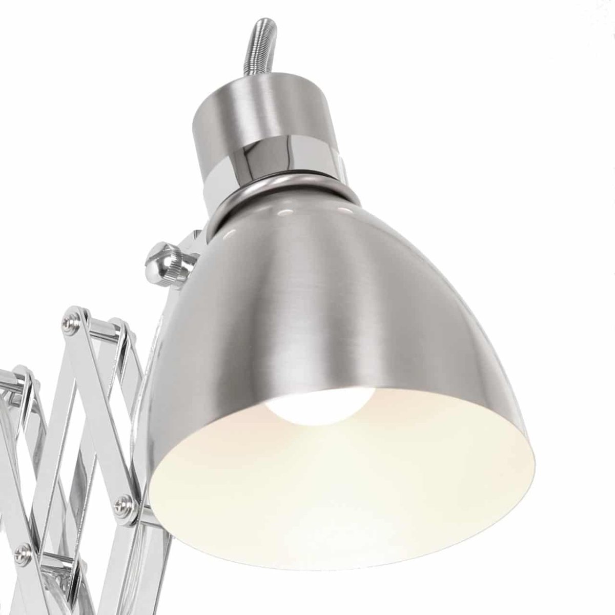Industriële schaar wandlamp Spring staal - Afbeelding 9