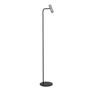 Leeslamp zwart/staal 1 lichts | GU10 | verstelbaar