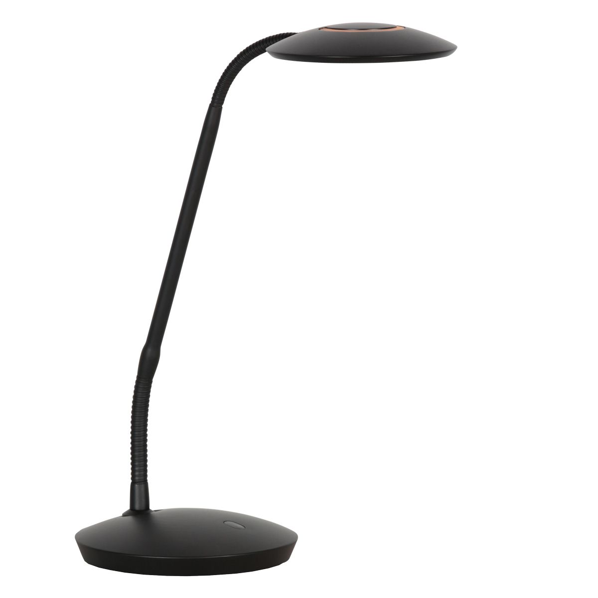 Moderne flexibele zwarte bureaulamp met dimmer | 5 jaar garantie - Afbeelding 5