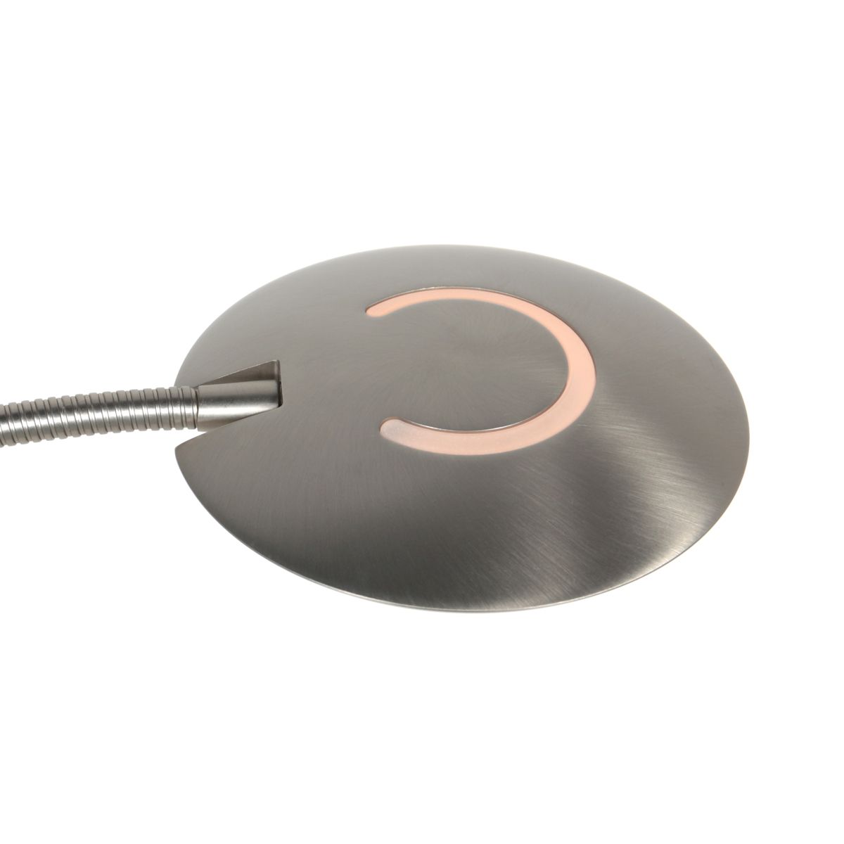 Oplaadbare moderne staal kleurige leeslamp Zenith2 met dimmer | 5 jaar garantie - Afbeelding 6