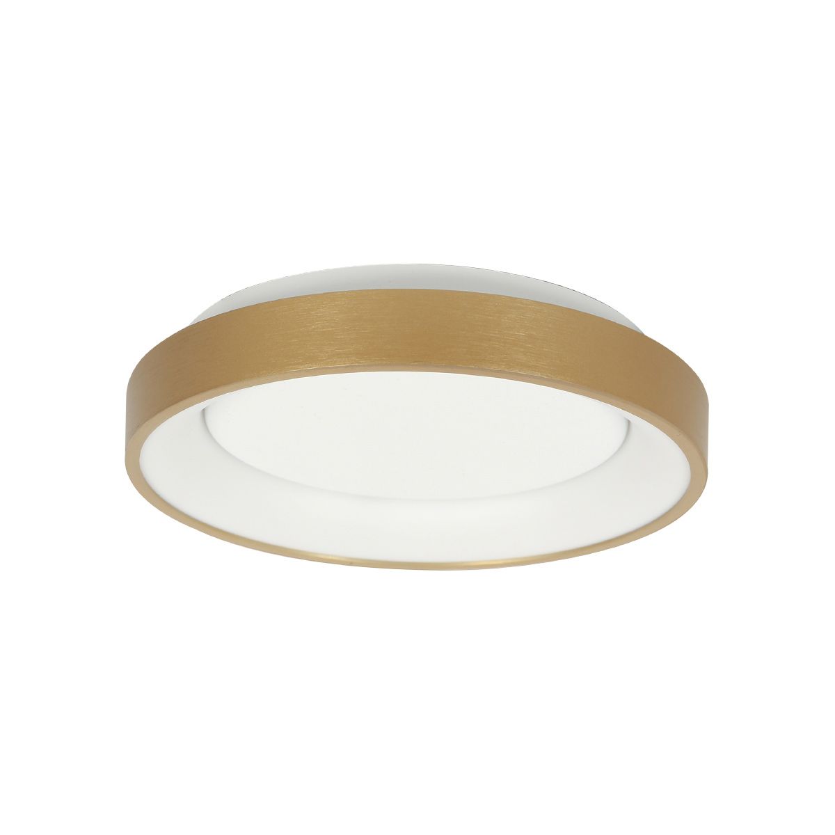 Plafondlamp | Ringlede | 28 cm | ingebouwde vervangbare LED module | goud - Afbeelding 5
