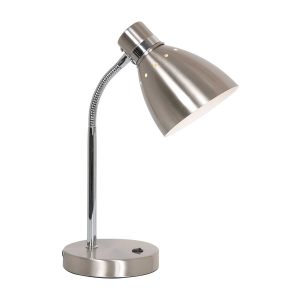 Retro bureaulamp staal