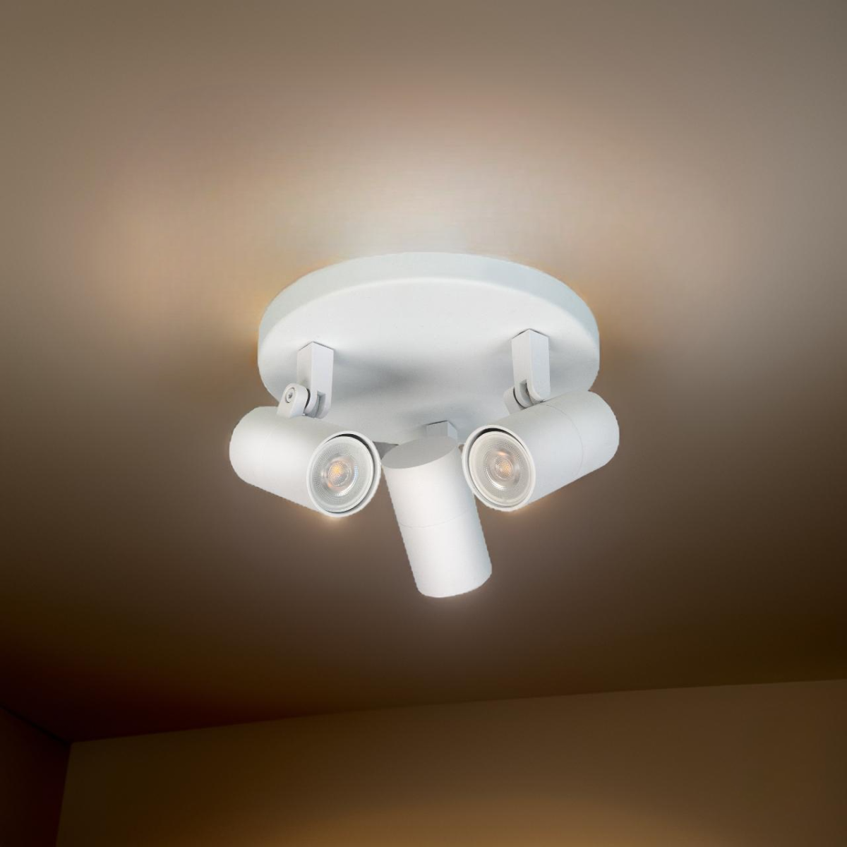 Richtbare spot Piccolo | 3-lichts | Wit | Ø 17 cm - Afbeelding 3