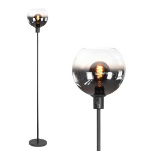 Staande vloerlamp Fantasy glas Ø 30 cm helder/smoke