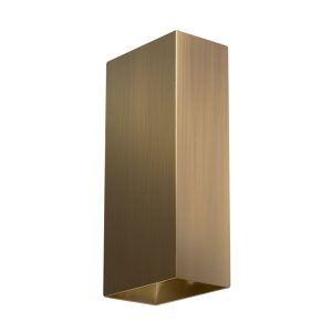 Strijklicht wandlamp David | Brons