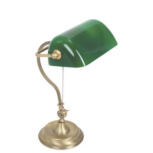 Tafellamp | Ancilla | E27 | hotel chique | brons bruin groen