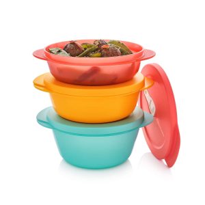 Tupperware Set CrystalWave Rond Small