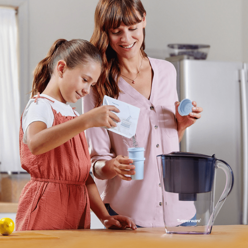 Tupperware Waterfilterkan + 2 navullingen - Afbeelding 9