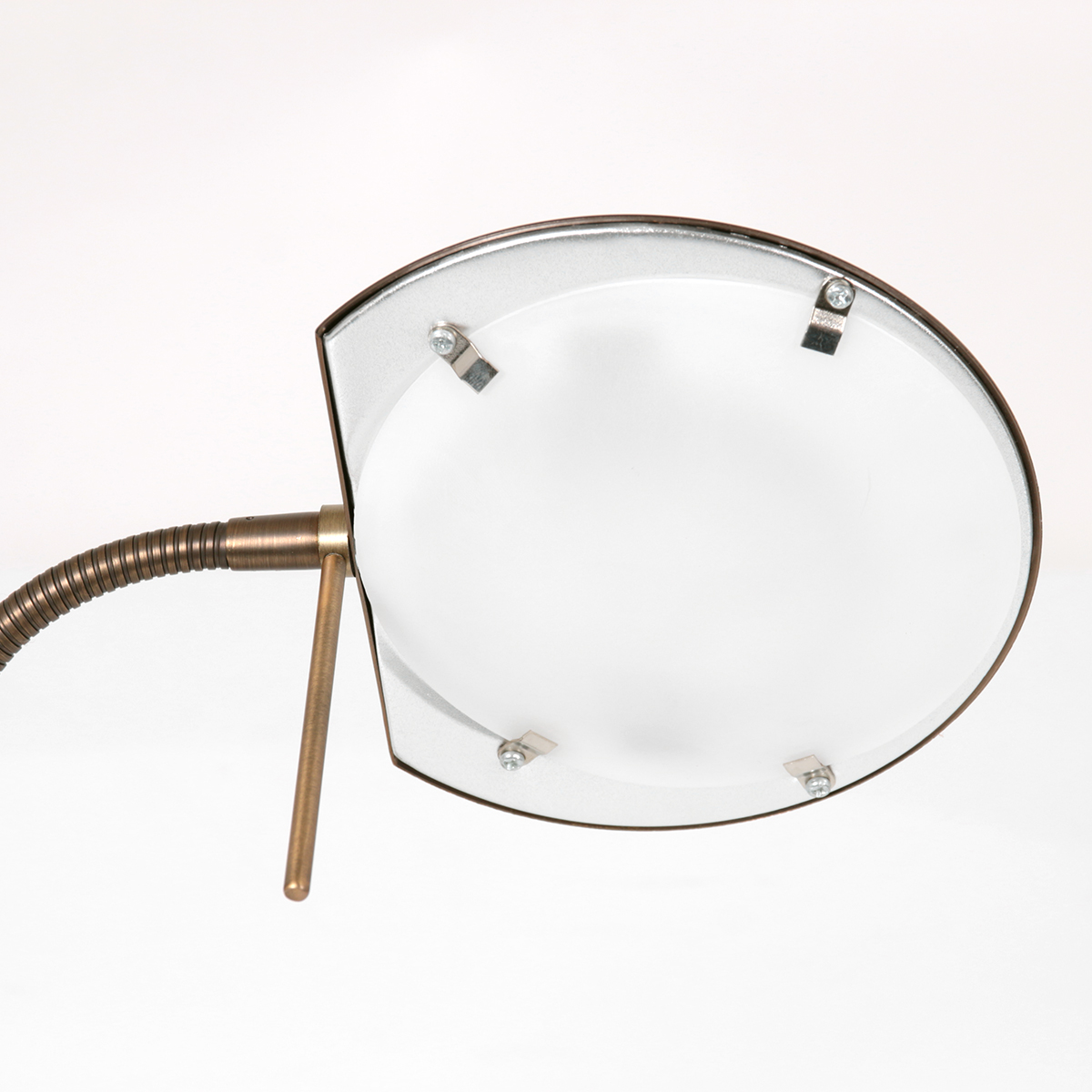 Verstelbare bronzen led bureaulamp - Afbeelding 7