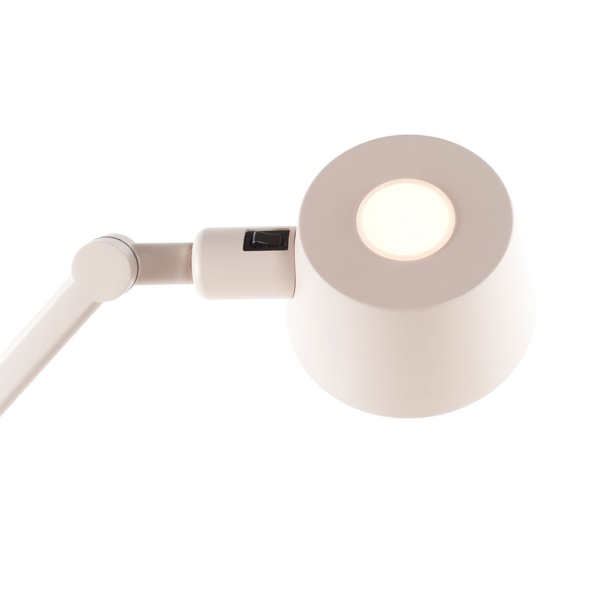 Verstelbare retro bureaulamp | zand/beige| E27 - Afbeelding 6
