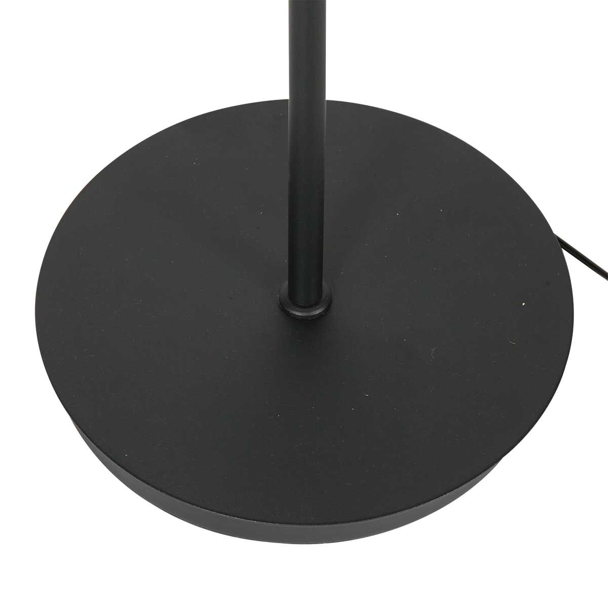 Vloerlamp | Mykty | 40 cm | 2 lichts | ingebouwde vervangbare LED module | zwart - Afbeelding 8