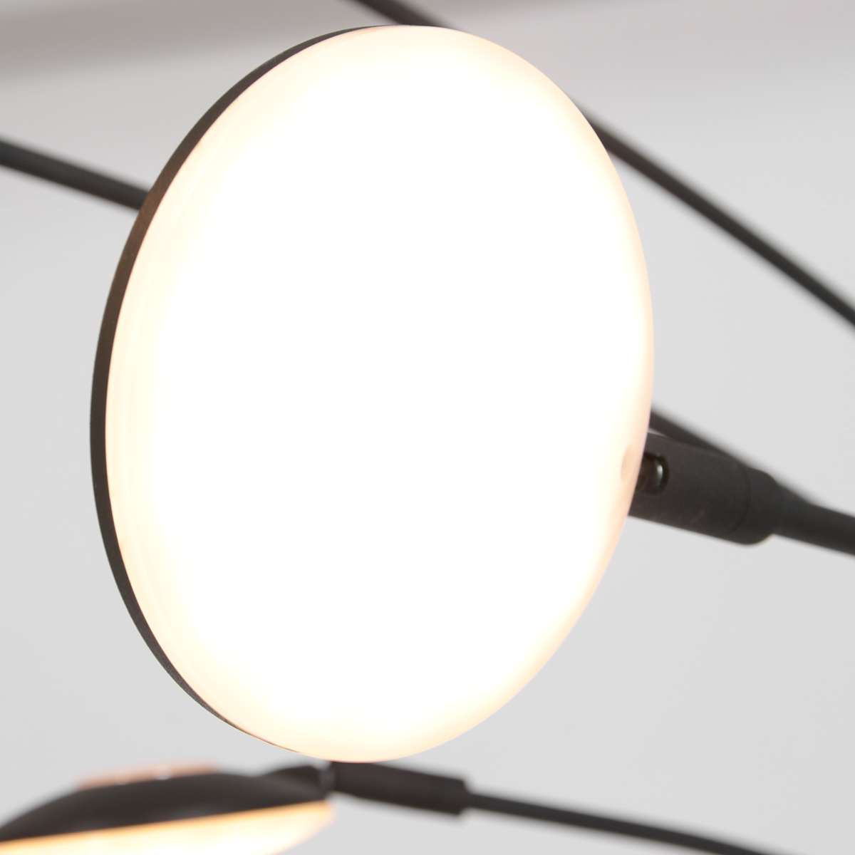 Vloerlamp Synna 5 lichts Zwart - Afbeelding 6