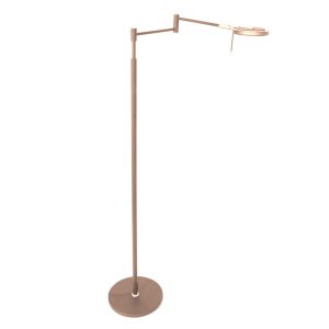 Vloerlamp | Turound | ingebouwde vervangbare LED module | brons bruin