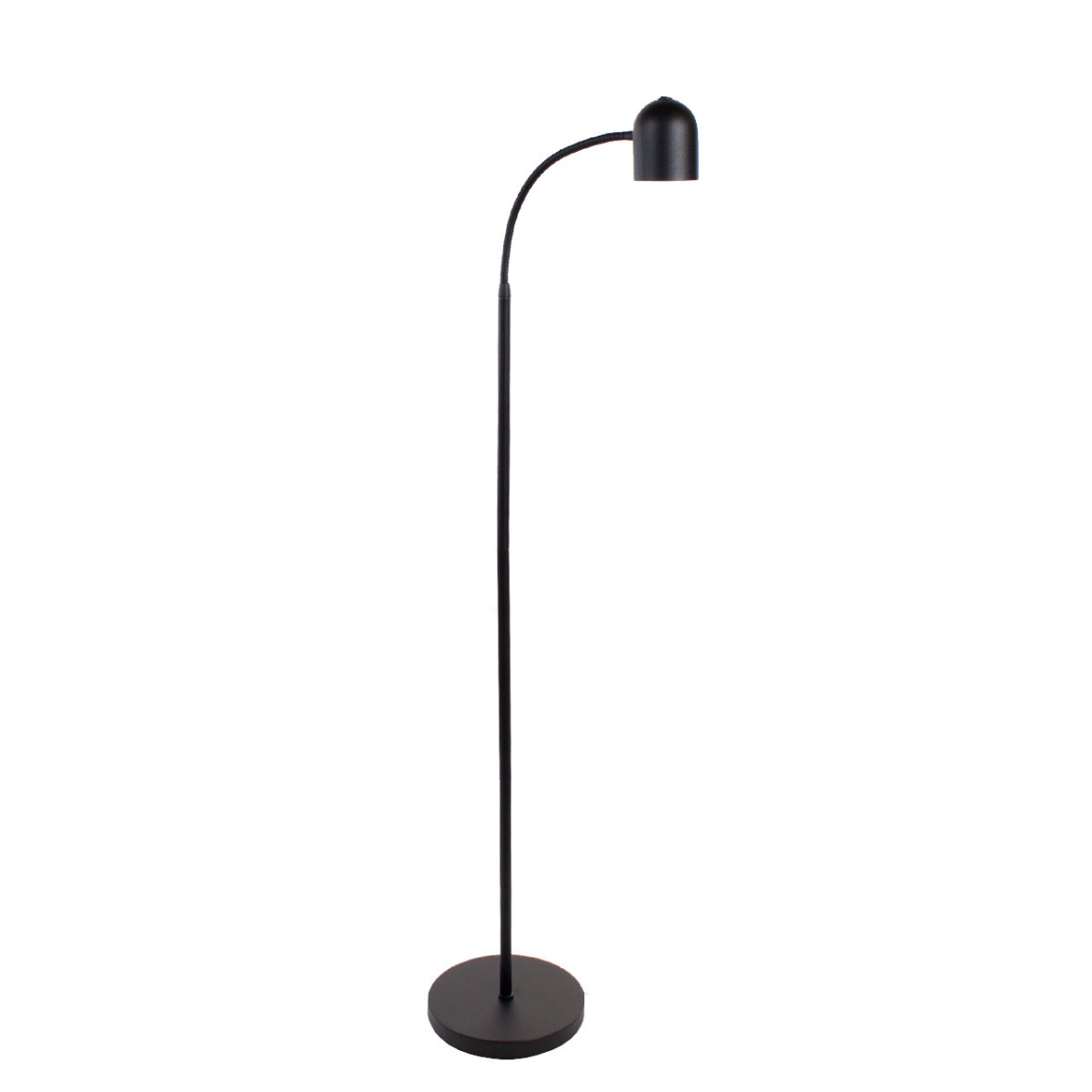 Zwarte staande leeslamp Umbria - Afbeelding 2